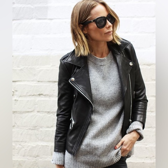 Blink | 100% Genuine Lamb Leather Moto Jacket - Picture 1 of 8